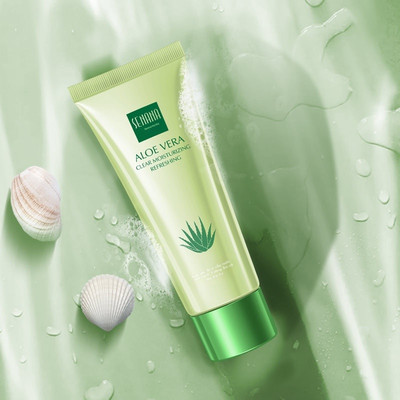 Gel SENANA 40g - Cấp ẩm, dịu da, se khít lỗ chân lông, dùng làm kem dưỡng/mặt nạ ngủ không cần rửa