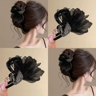 Kẹp Tóc Phụ Kiện Ánh Sáng Sang Trọng Gắn Kim Cương, Thiết Kế Cá Tính Cho Người Yêu Thích Phong Cách Hiện Đại