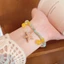 Đại Dương Sao Biển Charm Vòng Tay Hỗn Hợp Màu Xanh Vàng Thay Thế Hạt Dainty Bạc Dây Xích Có Thể Điều Chỉnh Mùa Hè Cổ Tay Trang Sức Nữ Bãi Biển Xếp Chồng Phụ Kiện