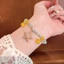 Đại Dương Sao Biển Charm Vòng Tay Hỗn Hợp Màu Xanh Vàng Thay Thế Hạt Dainty Bạc Dây Xích Có Thể Điều Chỉnh Mùa Hè Cổ Tay Trang Sức Nữ Bãi Biển Xếp Chồng Phụ Kiện