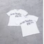 Áo thun ngắn tay in Logo chữ trắng tối giản