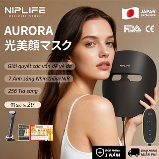 Mặt nạ ánh sáng sinh học NIPLFIE-EM-02 quang trị liệu bằng đèn LED, được chứng nhận FDA loại II