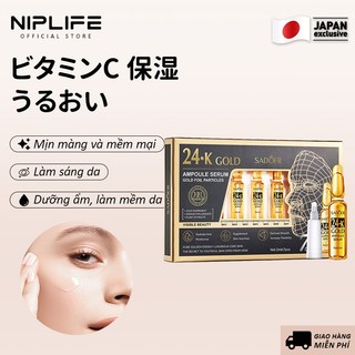 Serum Ampoule vàng nguyên chất NIPLLIFE 24K (2ml x 7)