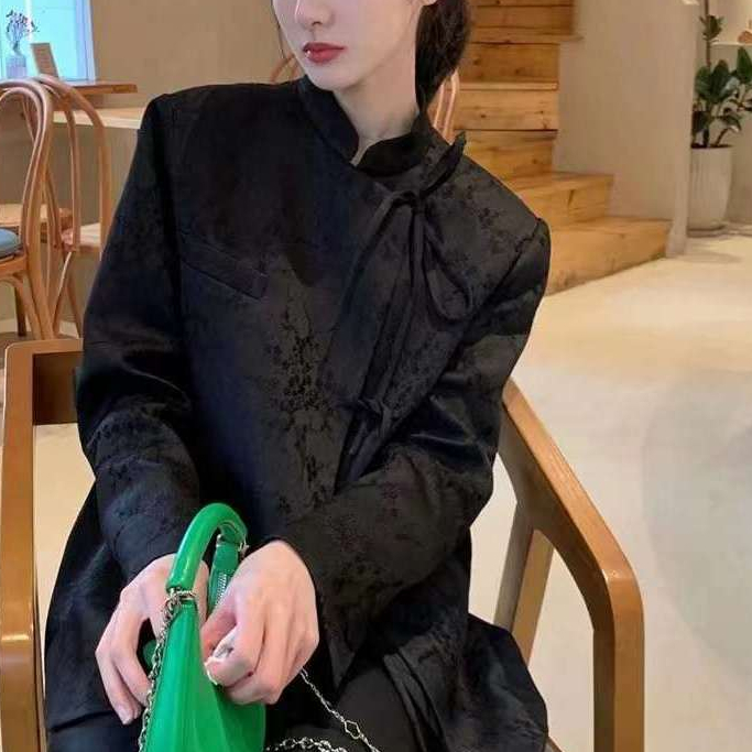 Thanh lịch bong bóng vải Jacquard ba chiều dập nổi phong cách Trung Quốc thời trang nữ sườn xám vải mỗi mét TJ8962