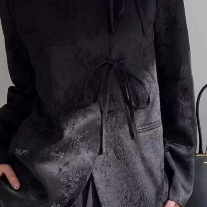 Thanh lịch bong bóng vải Jacquard ba chiều dập nổi phong cách Trung Quốc thời trang nữ sườn xám vải mỗi mét TJ8962