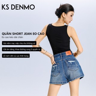 Quần Short Jean Nữ Rách Rộng 2026 - Dáng Chữ A Ôm Mông Tôn Chân