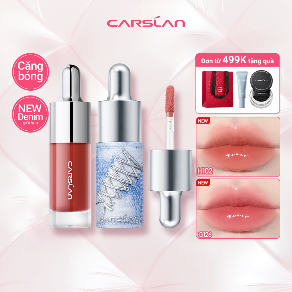 Son tint dưỡng ẩm CARSLAN làm sáng nếp nhăn trong 28 ngày trang điểm và chăm sóc da trong một 4.5g