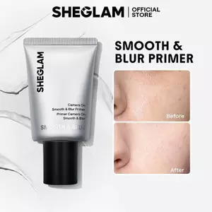 Máy ảnh SHEGLAM trên miếng lót mịn & mờ