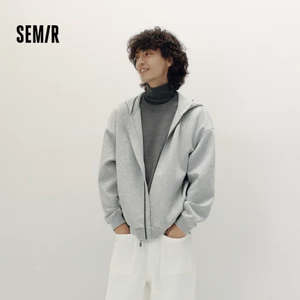 Semir Mềm Mại Nữ Dài Tay Áo Thun Mùa Xuân 2026 Mỏng Phù Hợp Với Màu Trơn Ruffle Viền Ngắn Thường Ngày Tee