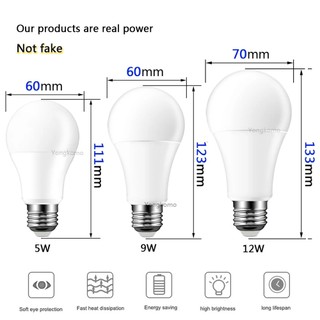 Bóng đèn LED cảm biến bóng đèn E27 công tắc bật / tắt tự động thông minh từ hoàng hôn đến ánh sáng ban ngày và ban đêm 110V 220V thích hợp cho lối đi hành lang cầu thang