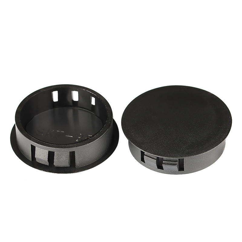 Phích cắm lỗ gắn vào 5mm-60mm, Vỏ Nylon tròn rỗng, Nút chặn niêm phong ống nhựa, Nắp cuối PVC màu đen trắng xám, Tấm bảo vệ ống chống bụi chống nước Grommet | BigBuy360 - bigbuy360.vn