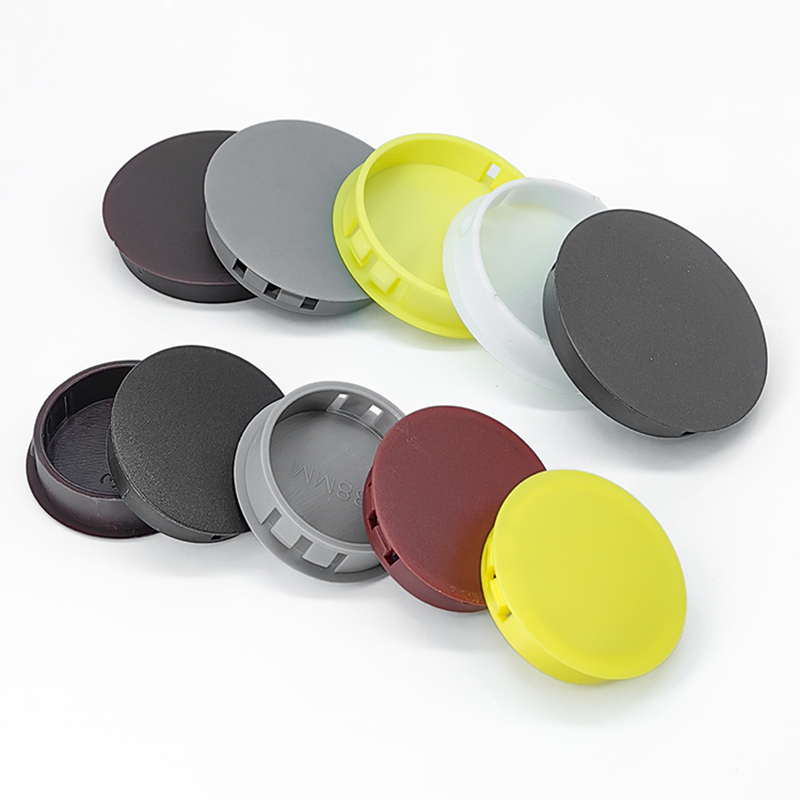 Phích cắm lỗ gắn vào 5mm-60mm, Vỏ Nylon tròn rỗng, Nút chặn niêm phong ống nhựa, Nắp cuối PVC màu đen trắng xám, Tấm bảo vệ ống chống bụi chống nước Grommet | BigBuy360 - bigbuy360.vn