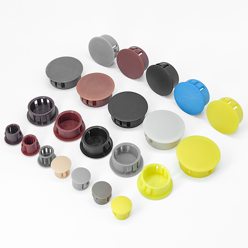 Phích cắm lỗ gắn vào 5mm-60mm, Vỏ Nylon tròn rỗng, Nút chặn niêm phong ống nhựa, Nắp cuối PVC màu đen trắng xám, Tấm bảo vệ ống chống bụi chống nước Grommet | BigBuy360 - bigbuy360.vn