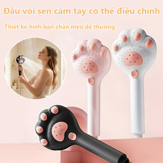 Đầu Tắm Lọc Mèo Dễ Thương Paw 3 Chế Độ Đầu Tắm Có Thể Điều Chỉnh Đầu Tắm Phòng Tắm Cho Phòng Tắm Tắm mueadsyvn