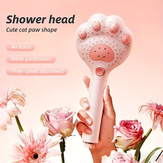 Đầu Tắm Lọc Mèo Dễ Thương Paw 3 Chế Độ Đầu Tắm Có Thể Điều Chỉnh Đầu Tắm Phòng Tắm Cho Phòng Tắm Tắm mueadsyvn