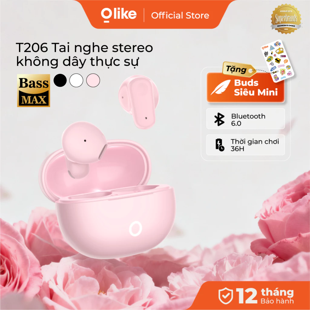 Olike TWS T206 thiết kế nhỏ gọn