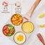 【Giá thấp lịch sử toàn shop】JEETEE Chảo Chống Dính 4 Ngăn Màu Be, Dùng Cho Bếp Từ, Chảo Chiên Trứng, Chảo Làm Pancake, Phủ Đá Maifan, Dùng Cho Mọi Loại Bếp
