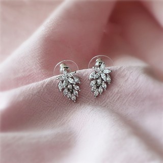 ❤ Sáng Tạo Bông Tai Nho Trắng Tươi Ngọt Bông Tai Trái Cây Nhẹ Sang Trọng Niche Thiết Kế Độc Đáo Trang Sức Cưới
