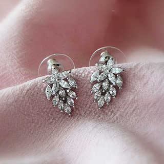❤ Sáng Tạo Bông Tai Nho Trắng Tươi Ngọt Bông Tai Trái Cây Nhẹ Sang Trọng Niche Thiết Kế Độc Đáo Trang Sức Cưới