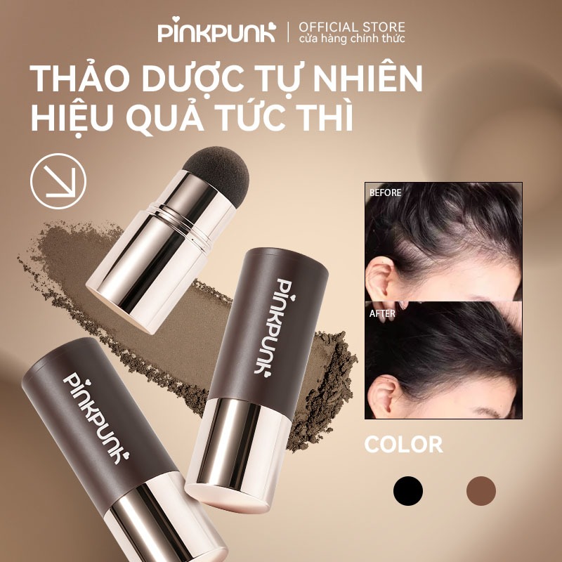 Phấn Phủ Hói Tóc PinkPunk Chấm Chân Tóc Đường Chân Tóc Che Phủ Tự Nhiên Và Tiện Lợi