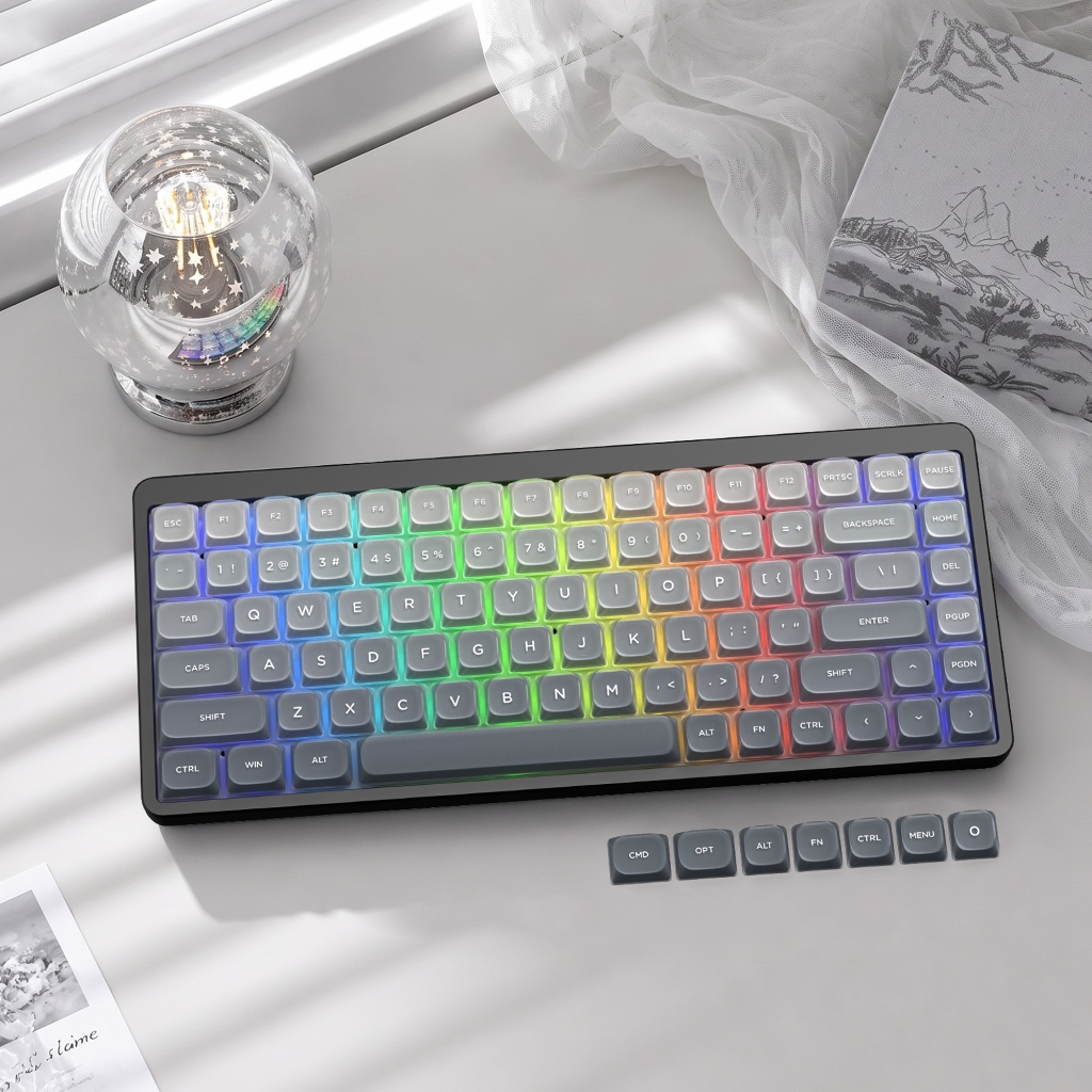 Womier Cấu Hình Thấp Thạch 127 Phím Tùy Chỉnh Matte Gradient Shadow Keycaps Bộ Cho Cherry / Gateron MX Switch Bàn Phím Cơ | BigBuy360 - bigbuy360.vn