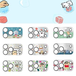 Phim hoạt hình chất lượng cao Gương gấu điện thoại Bảo vệ ống kính máy ảnh cho iPhone 17 Pro Max 17 Pro Kính máy ảnh