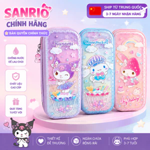 Hộp Đựng Bút Chì kuromi Trường Tiểu Học Nữ Hộp Đựng Bút Chì Bé Gái 2026 Phong Cách Mới Dung Tích Lớn kuromi Trẻ Em Hoạt Hình Hộp Văn Phòng Phẩm