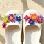 10 Chiếc Nữ Bé Gái Tắc Sandal Giày DIY Quyến Rũ Phong Cách Hawaii Macaron Hoa Nút Lỗ Giày Trang Trí Bộ Phụ Kiện Quà Tặng