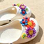 10 Chiếc Nữ Bé Gái Tắc Sandal Giày DIY Quyến Rũ Phong Cách Hawaii Macaron Hoa Nút Lỗ Giày Trang Trí Bộ Phụ Kiện Quà Tặng