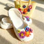 10 Chiếc Nữ Bé Gái Tắc Sandal Giày DIY Quyến Rũ Phong Cách Hawaii Macaron Hoa Nút Lỗ Giày Trang Trí Bộ Phụ Kiện Quà Tặng