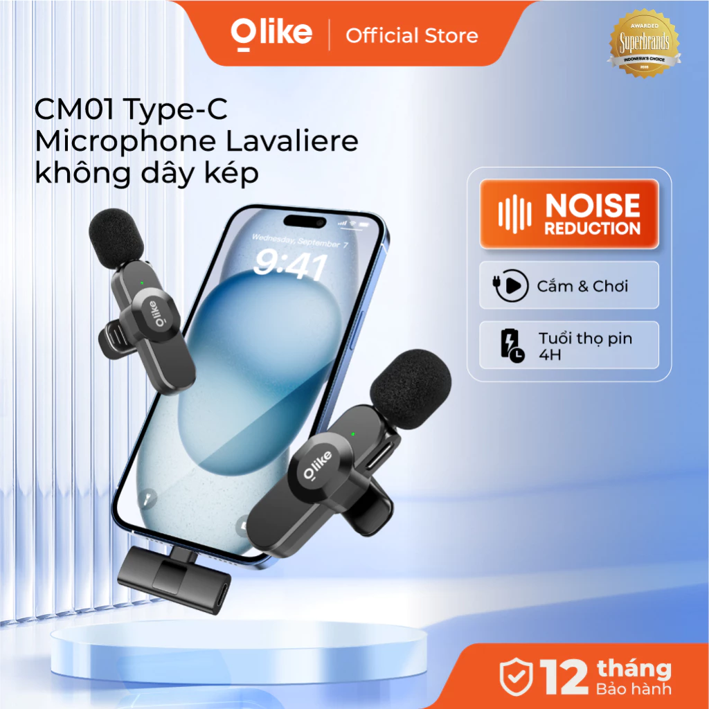 Olike CM01 micro cài áo