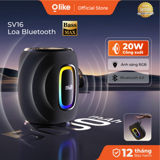 Olike SV16 Loa Bluetooth 20W Loa Bluetooth Bass Mạnh RGB Bluetooth 6.0 TWS Loa Di Động Pin 5000mAh
