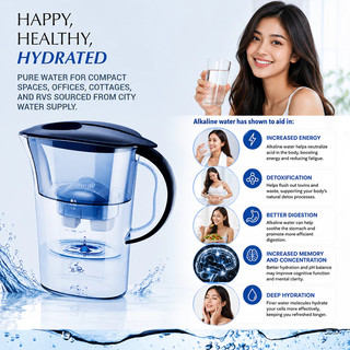 Watfac Máy Lọc Nước Hộ Gia Đình Than Hoạt Tính Lọc Bình Nước Lạnh Máy Lọc Nước Nhà Bếp Purifi