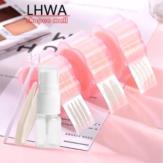 Bộ Miếng Dán Mí Kích Mí Lưới LHWA Mí Mắt Hai Mí Tự Nhiên Và Liền Mạch Lưới Cuộn + Keo + Nhíp