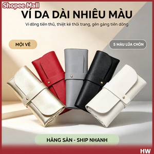 Ví Da Dài Nam Nữ Cao Cấp Nhiều Ngăn Đựng Tiền Thẻ Bóp Da Cầm Tay Thời Trang Sang Trọng Đẳng Cấp