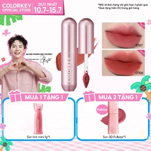 Son Bùn COLORKEY, Chất Bùn Mịn Nhẹ, Lì Lâu Trôi Tự Nhiên 2g