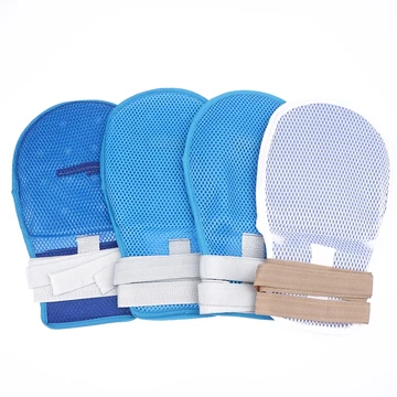 MUQV 1 Chiếc Găng Tay Hạn Chế Y Tế Có Thể Tháo Rời Giường Bệnh Nhân Chống Rơi Tay Ràng Buộc Bảo Vệ Người Cao Tuổi Chống Trầy Xước Găng Tay Cố Định VN