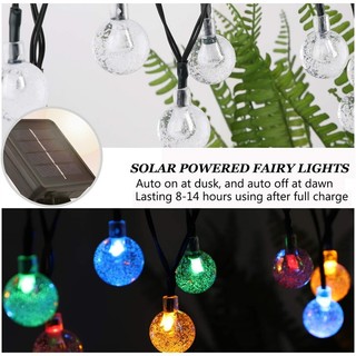 12M / 100 LED Năng Lượng Mặt Trời Dây Đèn Cổ Tích Chế Độ Vòng Hoa Chống Thấm Nước Sân Vườn Ngoài Trời Tiệc Giáng Sinh Đèn Trang Trí Đám Cưới