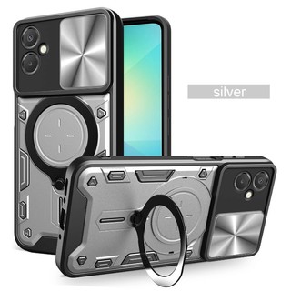 Ốp Điện Thoại Cho Samsung Galaxy A57 A56 A16 A35 A36 A54 A55 A06 A17 A07 LTE 5G 4G LTE Armor Ring Giá Đỡ Trượt Cửa Sổ Vỏ Điện Thoại Bảo Vệ Mặt Sau Chống Sốc