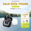 Tai Nghe Baseus BS1 NC Chuẩn Studio Bluetooth 6.0 Gấp Đôi Bass – Chống Nước, Pin 40 Giờ, Nghe Cực Phê, Gọi Cực Đã Với 6 Mic Lọc Ồn Đỉnh