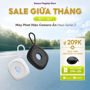 Baseus Thiết Bị Phát Hiện Camera Chống Nhìn Trộm Thế Hệ MỚI