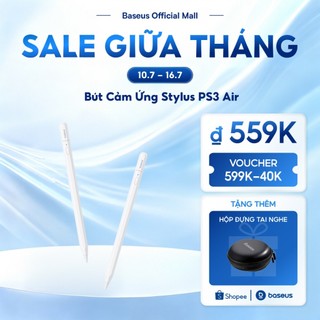 Baseus PS3 Air Bluetooth Stylus Pen cho iPad Pencil Sạc có dây đa năng cho tất cả iPad Air Pro Máy tính bảng Mini Bút viết cảm ứng