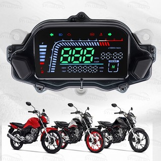 Đồng hồ tốc độ kỹ thuật số cho Honda CG Titan 160 Blackout 2018 Cho đến 2020 Bảng điều khiển 37100kvsm31