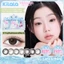 Kính áp tròng Kilala màu nâu Yay Radiowave Black/Wild Fruit Brown/Sakura Pink lens cận 6 tháng DIA 14.2-14.5mm có độ (0-7)