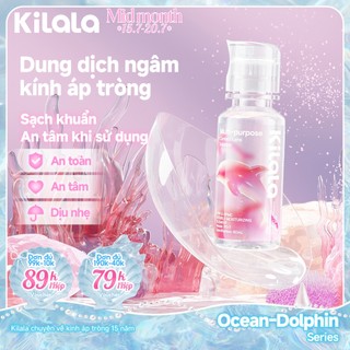 Nước ngâm lens cao cấp Kilala Little  Droplets 100ml/60ml/360ml- Dành cho mắt nhạy cảm