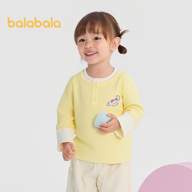 Balabala Áo Hoodie Trẻ em Bé trai Bé gái Lớp cơ bản Mùa thu 2026 Dễ dàng Trận đấu Thời gian chơi Thời gian gia đình Sinh nhật Cuối tuần Phong cách thường ngày Ngày vui vẻ Màu sắc tươi sáng Tâm trạng vui nhộn