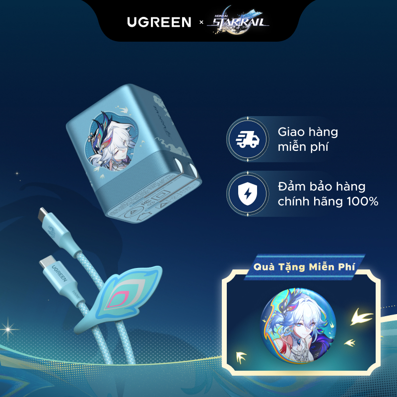 Bộ sạc Ugreen Honkai Star Rail