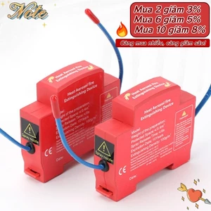 Thiết bị chống cháy NOTE1, Bình chữa cháy tự động gia đình DIN Rail, Thiết bị chữa cháy thiết kế hai dòng không ô nhiễm cho hộp phân phối / Ngăn động cơ tủ