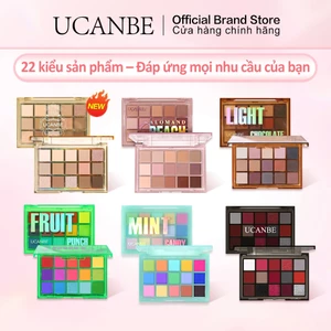 Bảng Phấn Mắt UCANBE 15 Màu - Matte, Shimmer, Long Lanh - Hồng, Tím, Đỏ, Xanh Dương, Vàng, Xanh Lá, Khói Bộ Trang Điểm Hàng Ngày & Đảng Sắc Tố Cao