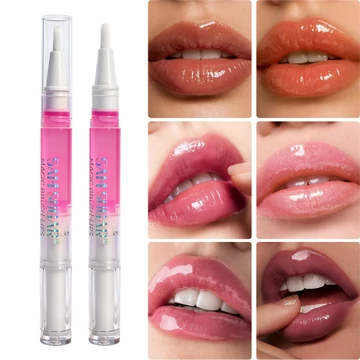 Shimmer Lip Gloss Hydrating Plumping Lip Oil Dưỡng ẩm Lip Tint Lip Care